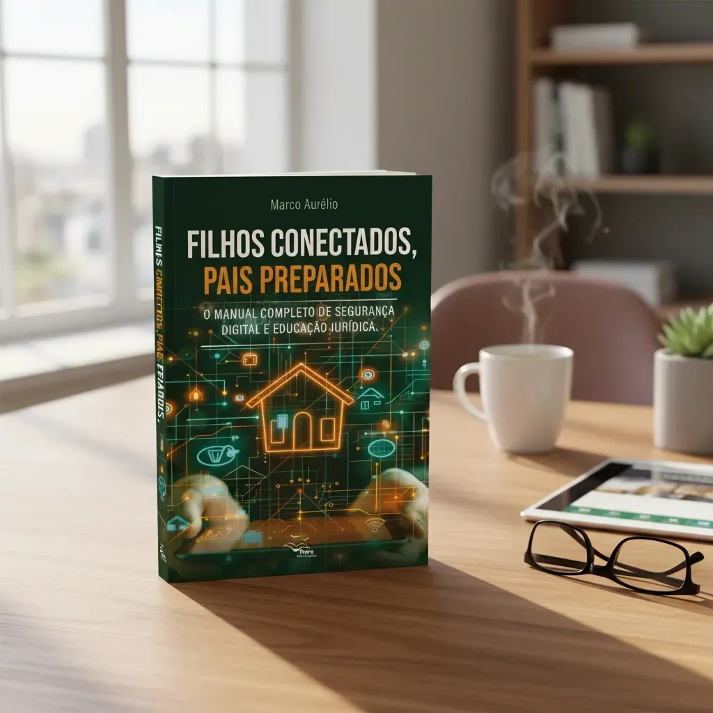 Livro Filhos Conectados, Pais Preparados, de Marco Aurélio